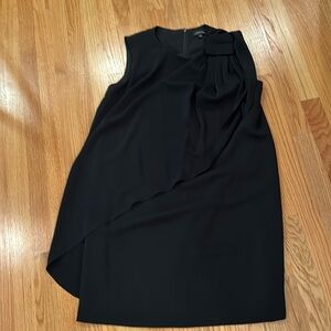 Tahari black dress.  Wrap detail and extra detail on shoulder.  Size 12